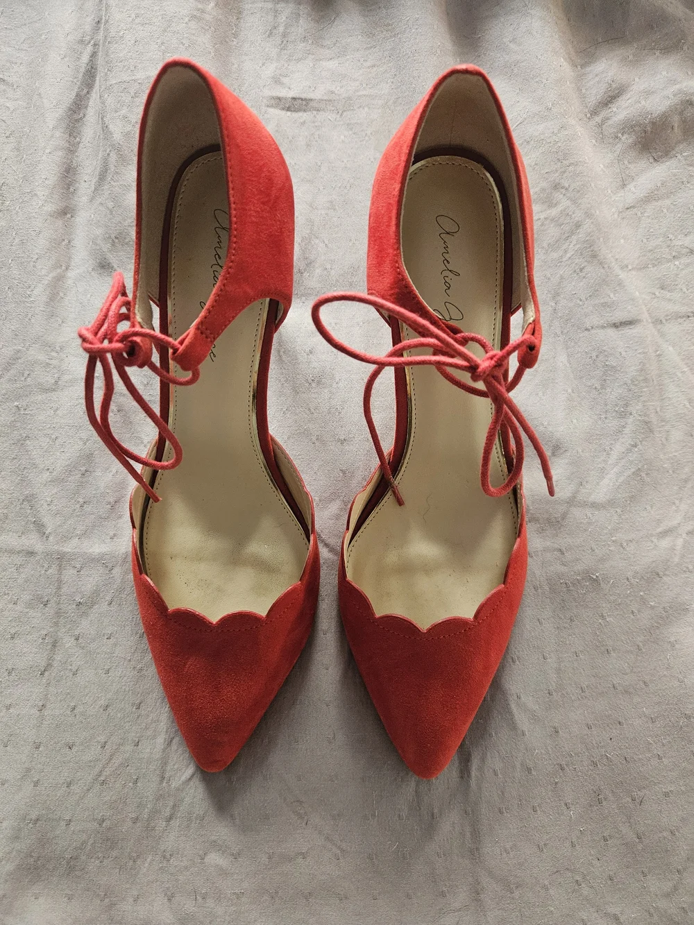 Amelia Grace Red Pump 9 1/2